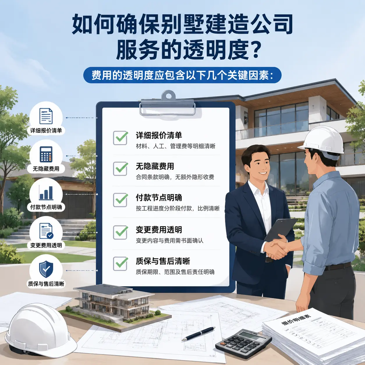 在 独山 如何确保别墅建造公司服务的透明度?