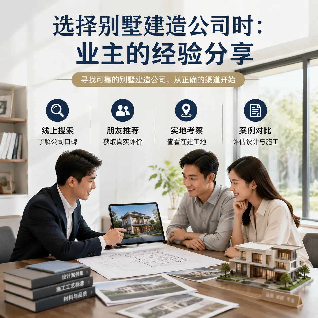 选择别墅建造公司时: 独山 业主的经验分享