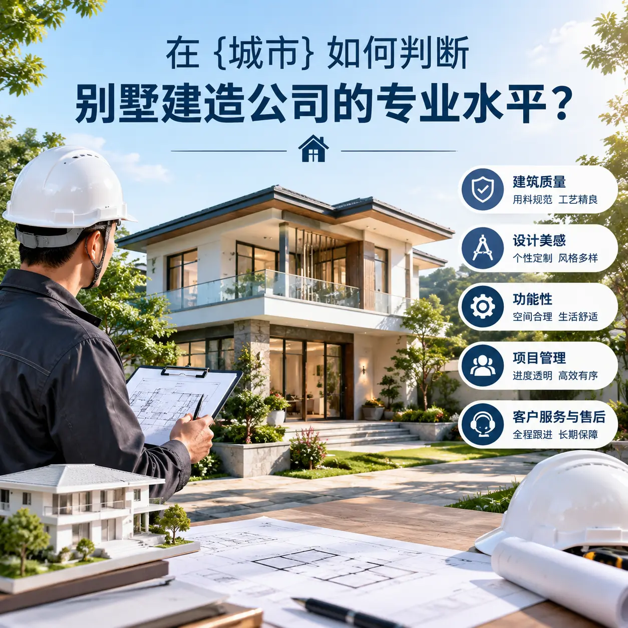 在 独山 如何判断别墅建造公司的专业水平？