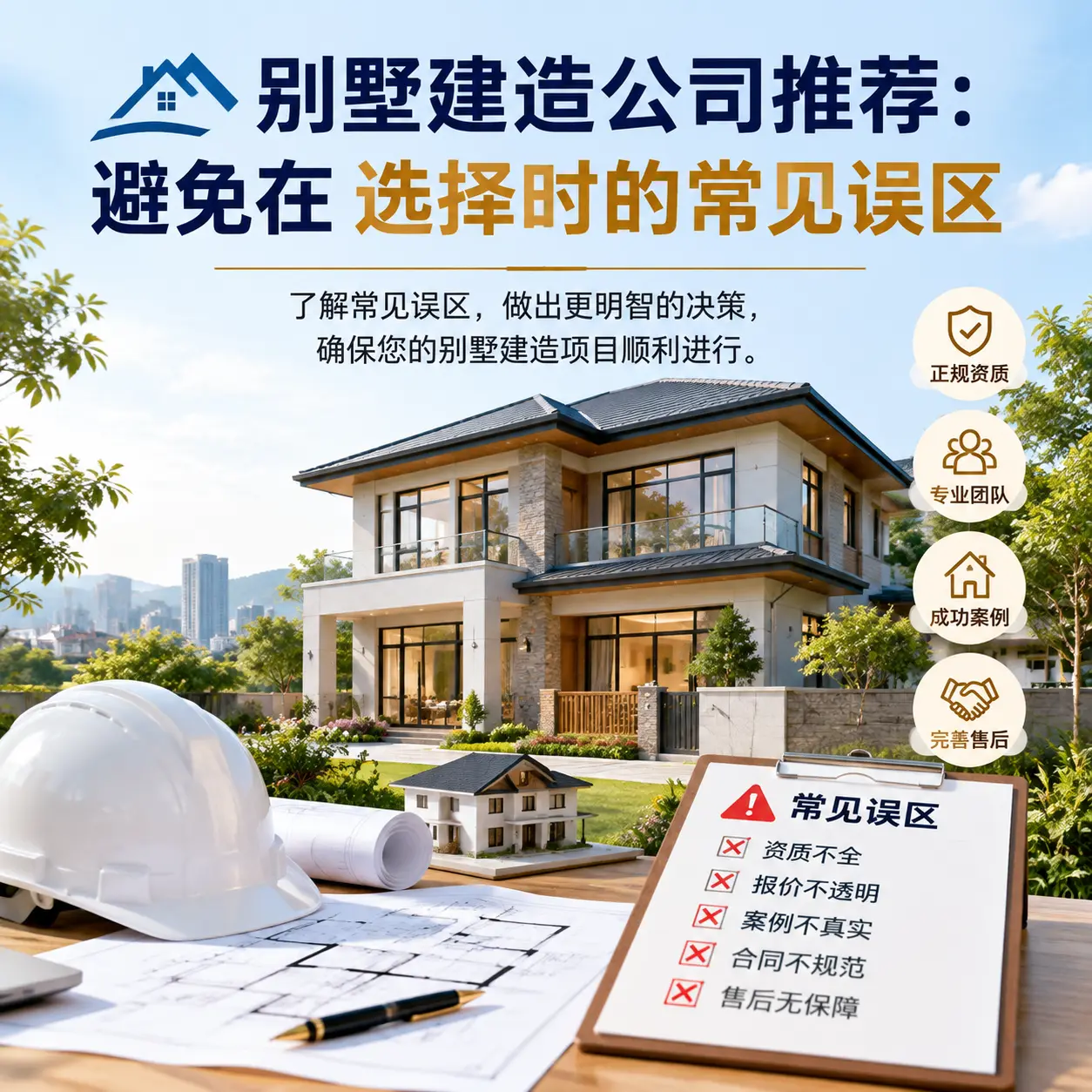 别墅建造公司推荐:避免在 独山 选择时的常见误区