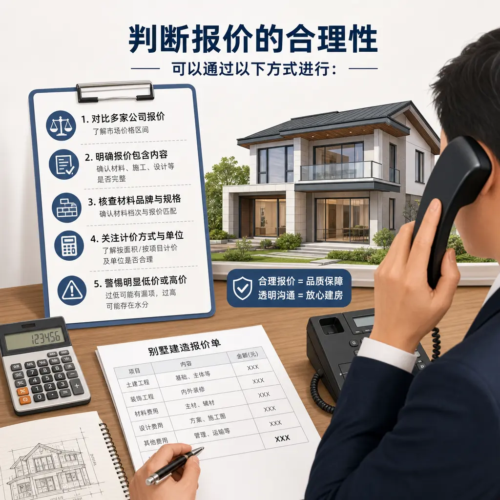 选择独山别墅建造公司时，电话咨询的注意事项