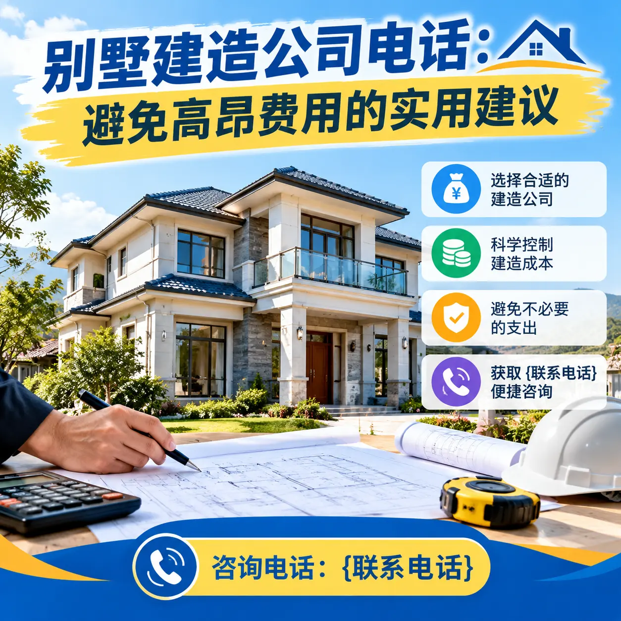 独山别墅建造公司电话:避免高昂费用的实用建议