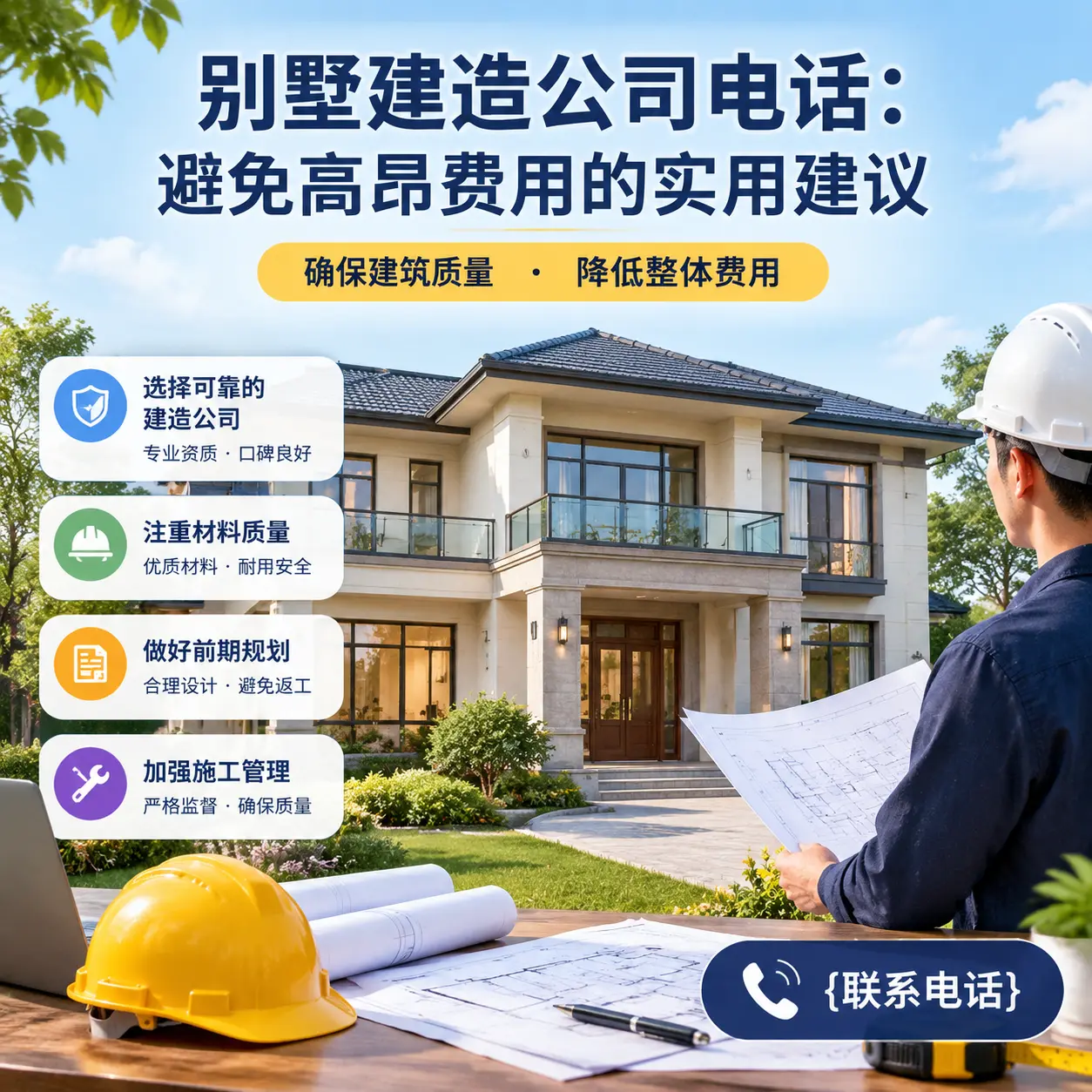 独山别墅建造公司电话:避免高昂费用的实用建议
