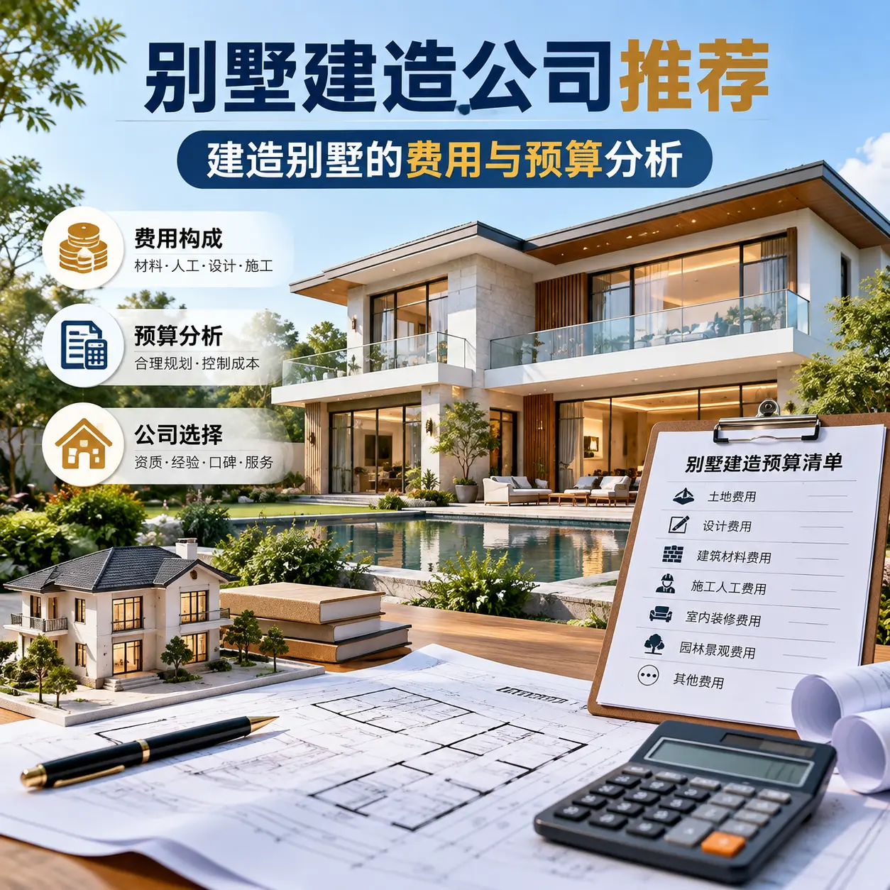 别墅建造公司推荐： 独山 建造别墅的费用与预算分析