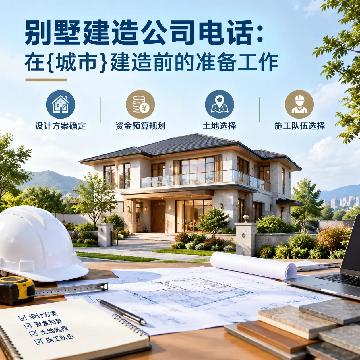 别墅建造公司电话:在独山建造前的准备工作