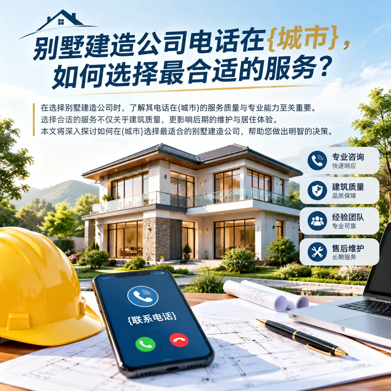 别墅建造公司电话在独山，如何选择最合适的服务？