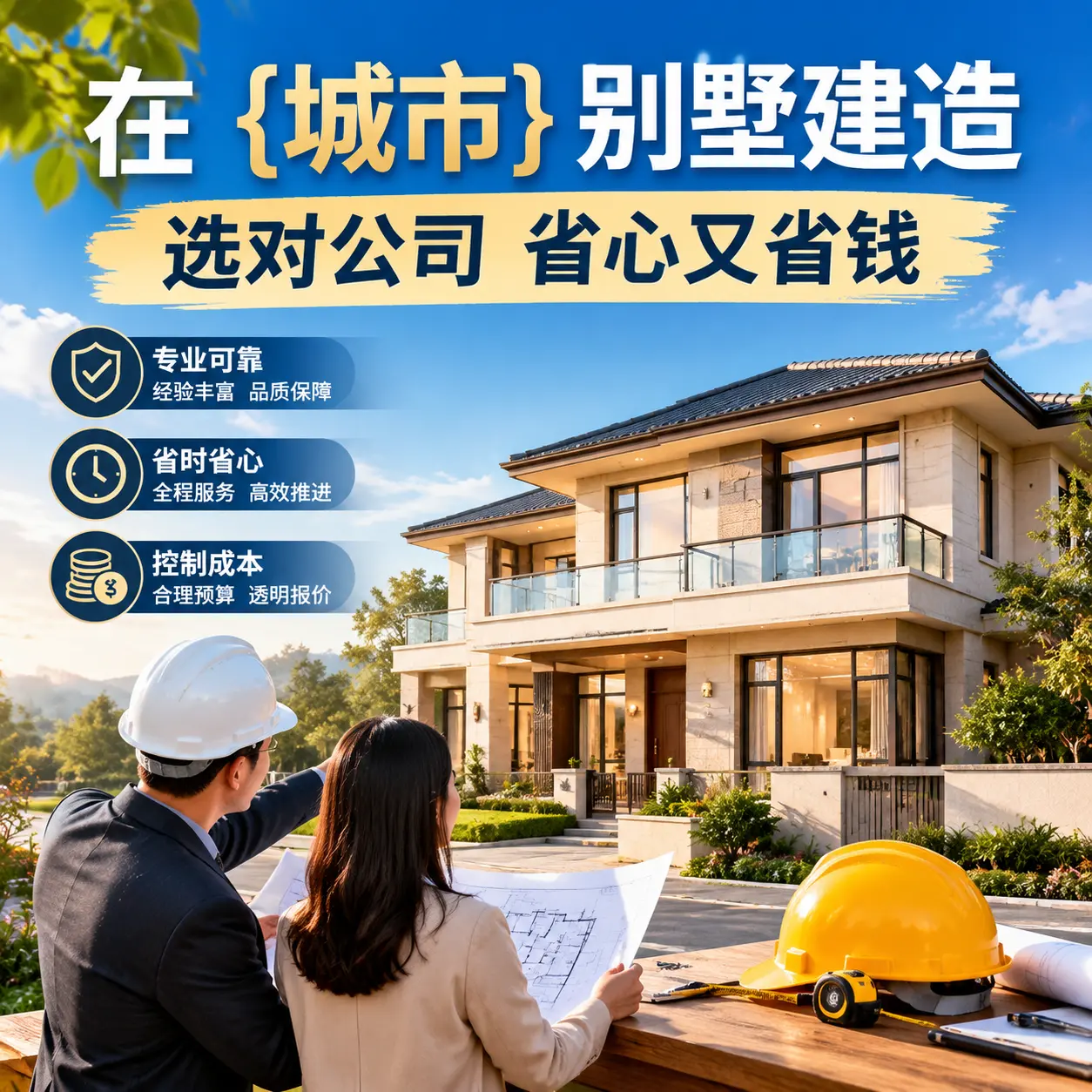 在 独山 别墅建造，选对公司省心又省钱