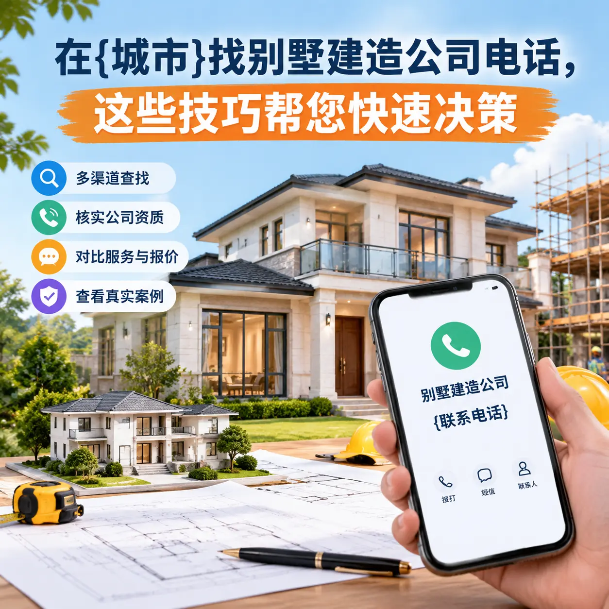 在独山找别墅建造公司电话,这些技巧帮您快速决策